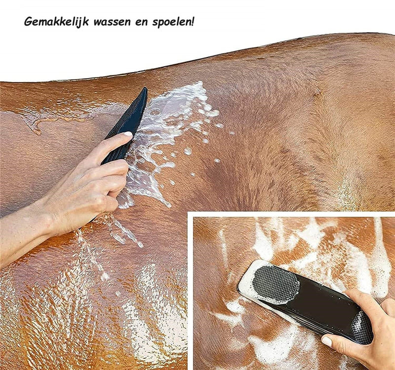 6-In-1 Horse Care Brush - EquiGlow-Black-State of Style
