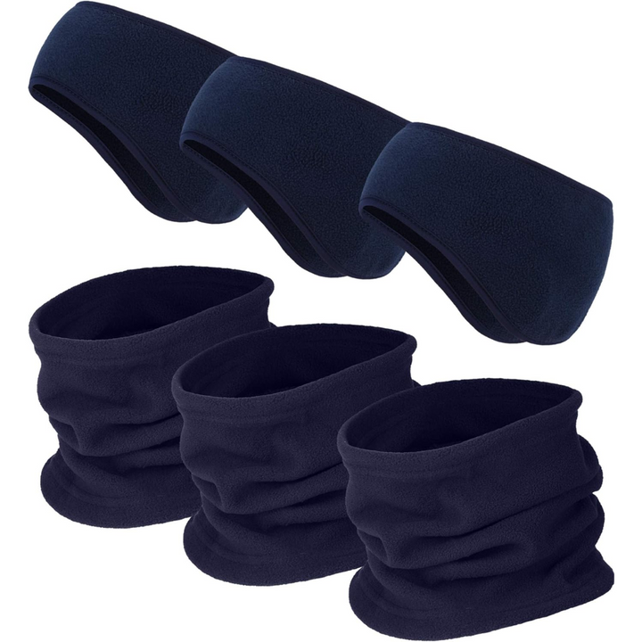 6-in-1 Winter Fleece Set - ArcticPack-Marine blue-State of Style
