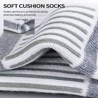 6 Pairs of Breathable Ankle Socks - ActiveRun-Black-State of Style