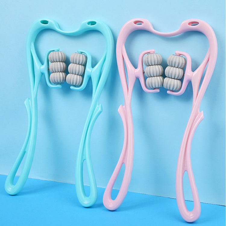 6-Wheel Neck Massager - ReliefRoller-Blue-State of Style