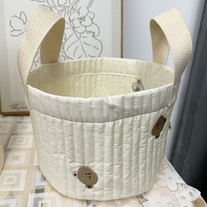 Padded fabric storage bag for the children's room – Buy one, get one free