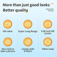 Mini Digital Camera 1080P Colour Screen and 100-Minute Battery – Lurevo (1+1 FREE)