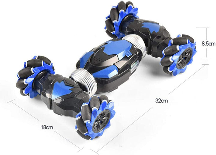 Remote-controlled stunt car with gesture control – PowerDrifter