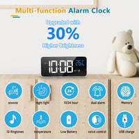 7-Inch Digital Calendar Day Clock with 19 Reminders – Claryon