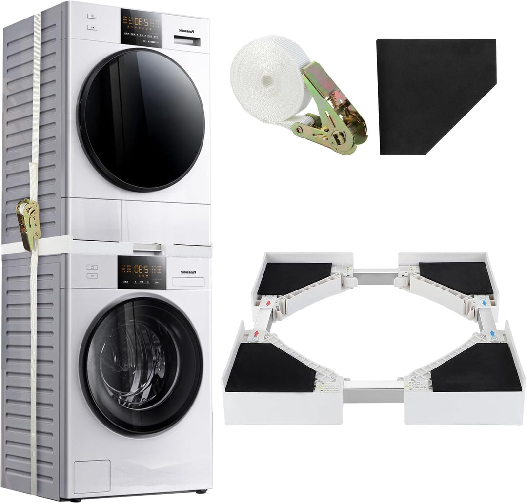 Adjustable Universal Washer and Dryer Stacking Kit