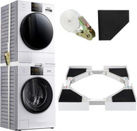 Adjustable Universal Washer and Dryer Stacking Kit