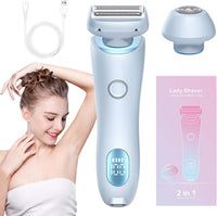 Women’s Electric Shaver with 3 High-Speed Blades and 3D Floating Foil – Nivora