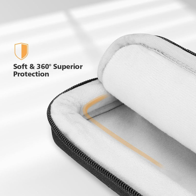 Water-Resistant Laptop Shoulder Bag with 360° Protective Padding