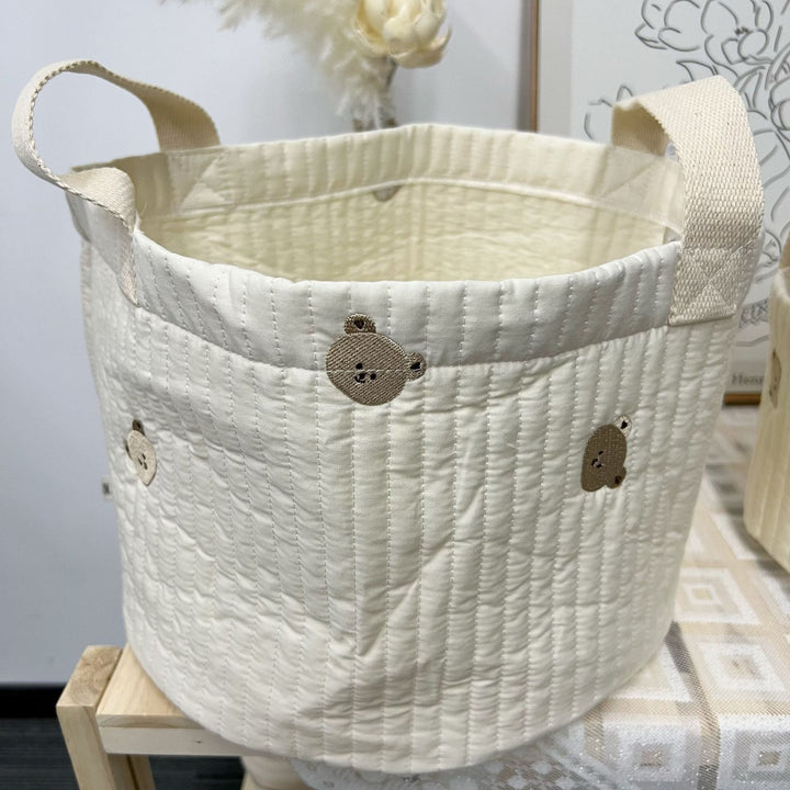 Padded fabric storage bag for the children's room – Buy one, get one free