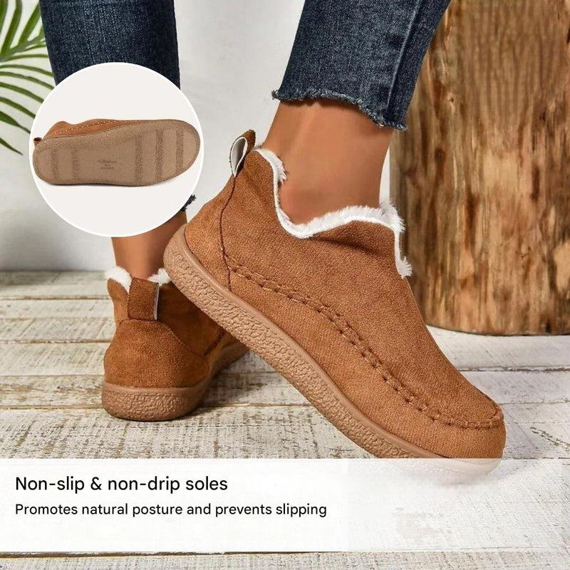 Fleece-lined barefoot shoes – Amalia