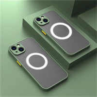 Matte Magnetic Phone Case with Magsafe & Drop Protection – 1+1 FREE