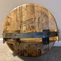 Bourbon Whiskey barrel shelf made of oak – Oakspire