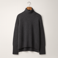 Luxurious cashmere roll-neck jumper for women – Amira Autumn Magic Edition
