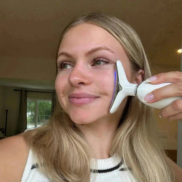 7-in-1 LED Face Firming & Massage Tool – Vénera-White-State of Style