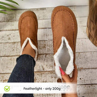 Fleece-lined barefoot shoes – Amalia