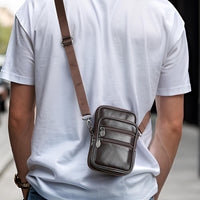 Genuine Leather Multi-Purpose Crossbody & Travel Waist Bag