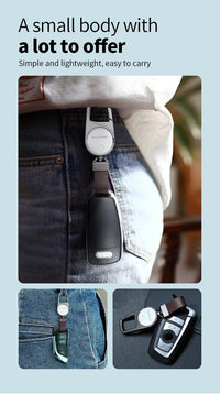 Smart Anti-Lost Locator Keychain – Real-Time Tracking with Find My – Zeyora