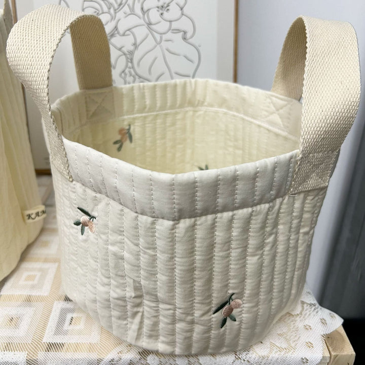 Padded fabric storage bag for the children's room – Buy one, get one free