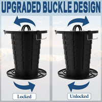 Portable Toilet with Adjustable Height – CampMate