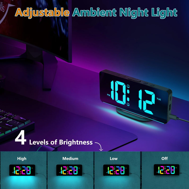 7-Inch Digital Calendar Day Clock with 19 Reminders – Claryon