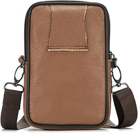 Genuine Leather Multi-Purpose Crossbody & Travel Waist Bag
