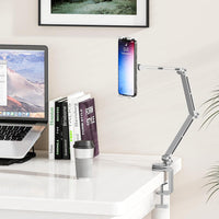 Adjustable Aluminum Tablet Desk Stand with 360° Rotation – Movaro
