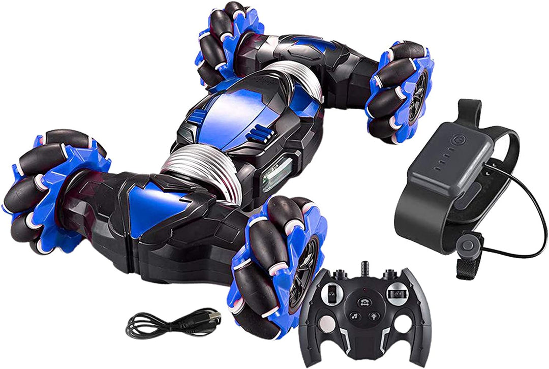 Remote-controlled stunt car with gesture control – PowerDrifter