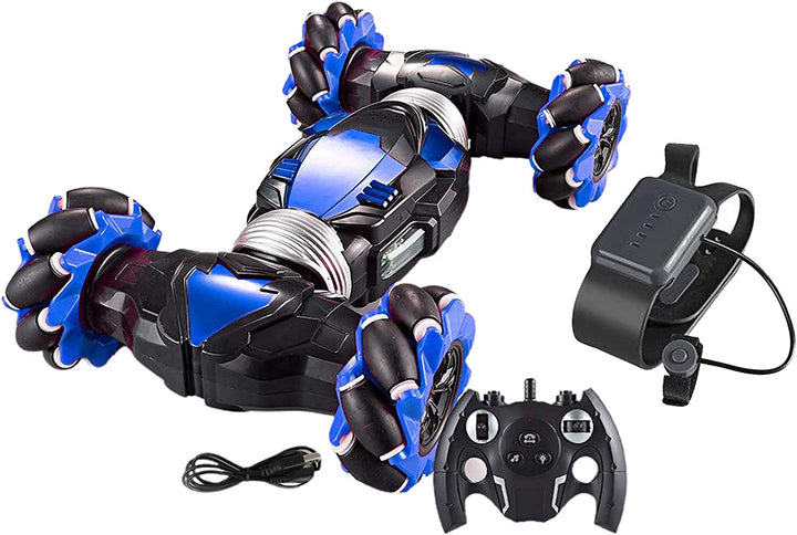 Remote-controlled stunt car with gesture control – PowerDrifter