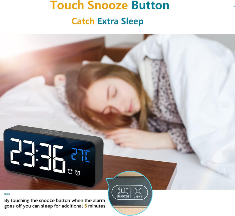 7-Inch Digital Calendar Day Clock with 19 Reminders – Claryon