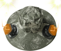 Solar Fan Cooling Hat with UV Protection – Solvoro