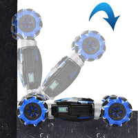 Remote-controlled stunt car with gesture control – PowerDrifter