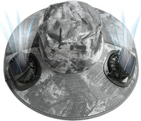 Solar Fan Cooling Hat with UV Protection – Solvoro