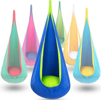 Hanging bag with floating seat for children aged 6 and over – suitable for indoor and outdoor use
