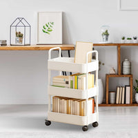 Rolling Utility Cart with Wheels & Handle – Veyora