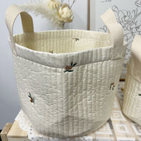 Padded fabric storage bag for the children's room – Buy one, get one free