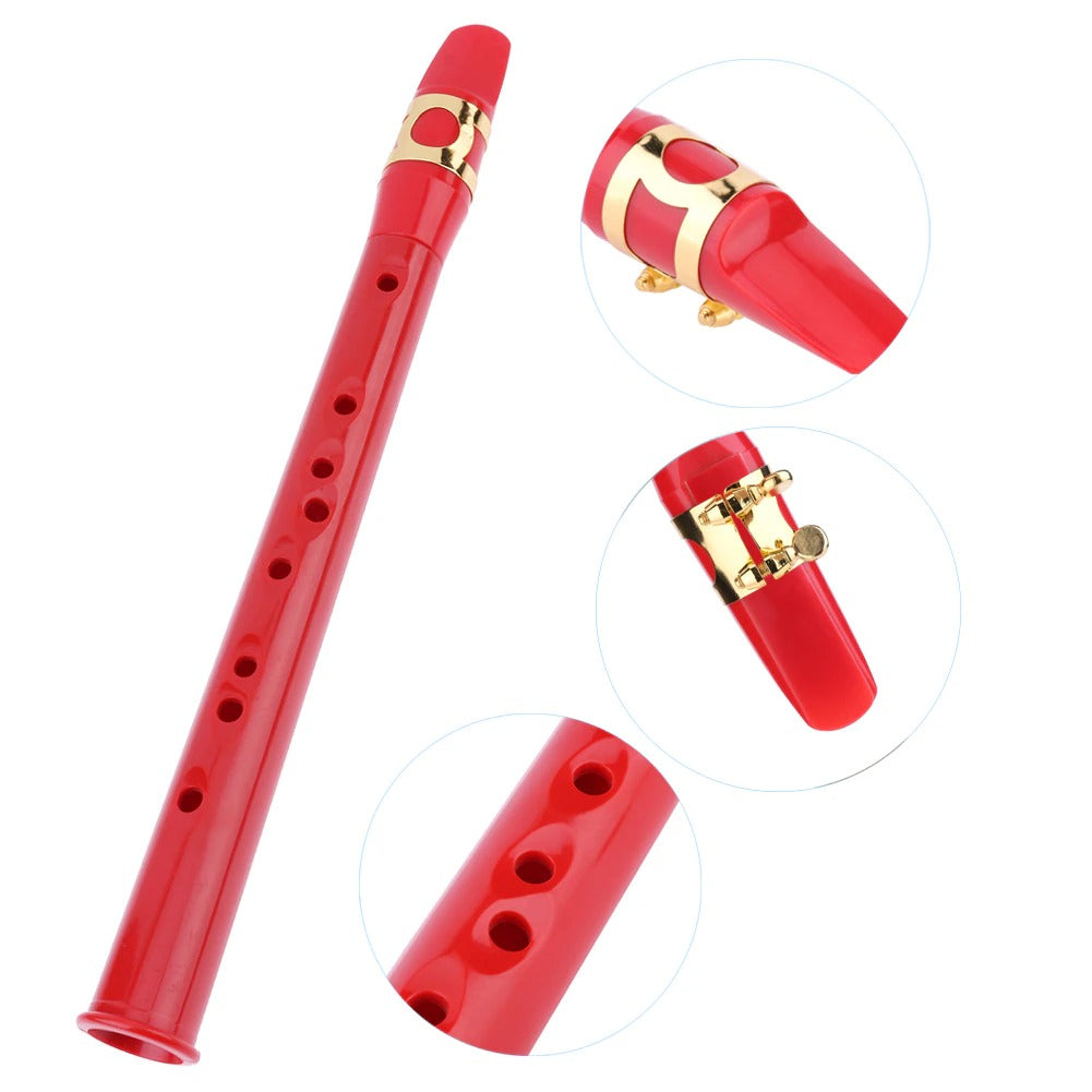 Portable mini saxophone with an alto mouthpiece – for beginners and advanced players