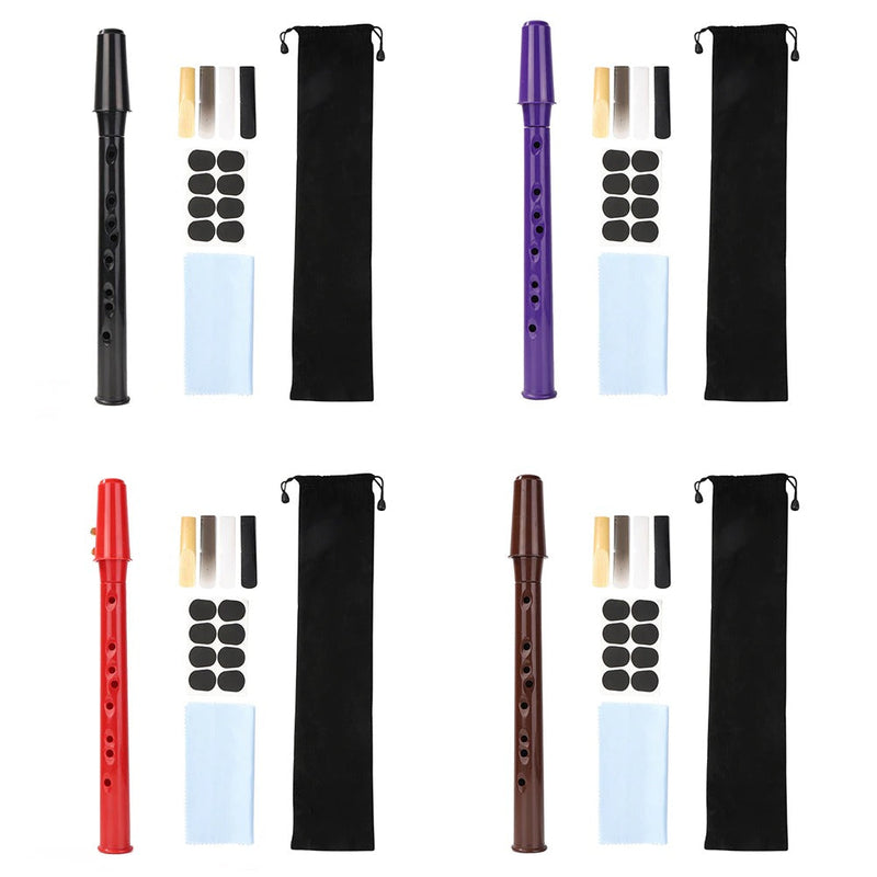 Portable mini saxophone with an alto mouthpiece – for beginners and advanced players