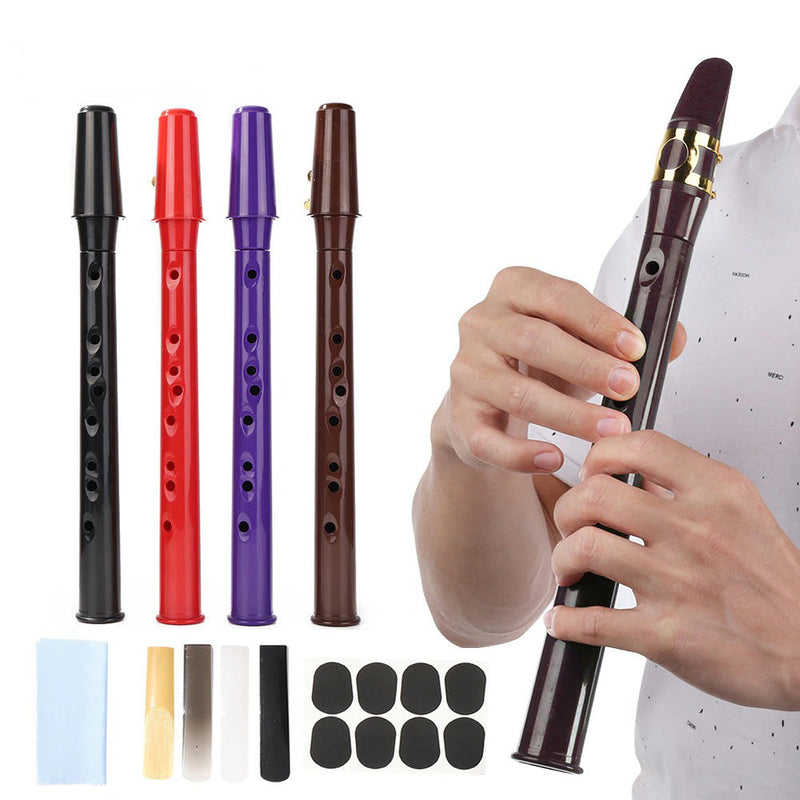Portable mini saxophone with an alto mouthpiece – for beginners and advanced players