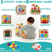 8-in-1 Montessori Play Cube – Cubbi-State of Style