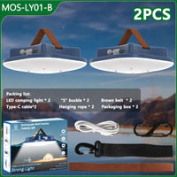 80W LED SOLAR-CHARGED CAMPING LAMP WITH MAGNET AND ZOOM FUNCTION-LY02S Solar energy-State of Style