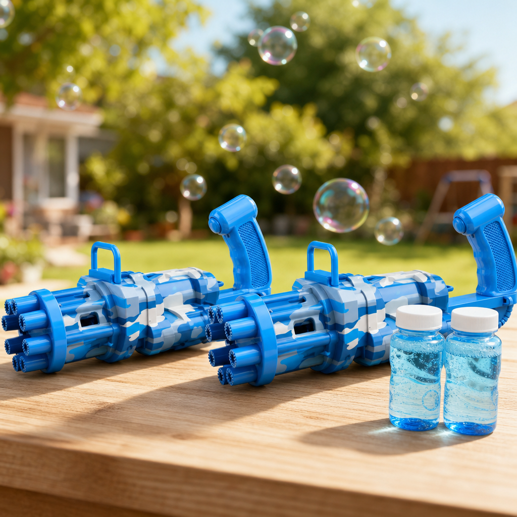 Two BubbleStorm bubble blasters value bundle