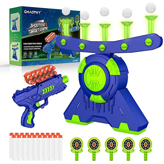 Water target game for children – shooting fun with floating targets