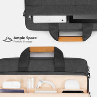 Water-Resistant Laptop Shoulder Bag with 360° Protective Padding