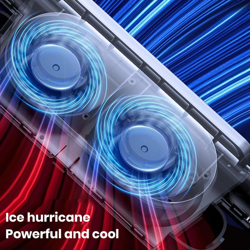3 Speeds USB Car Cooling Fan & Headrest Mount – AutoBreeze (1+1 FREE)
