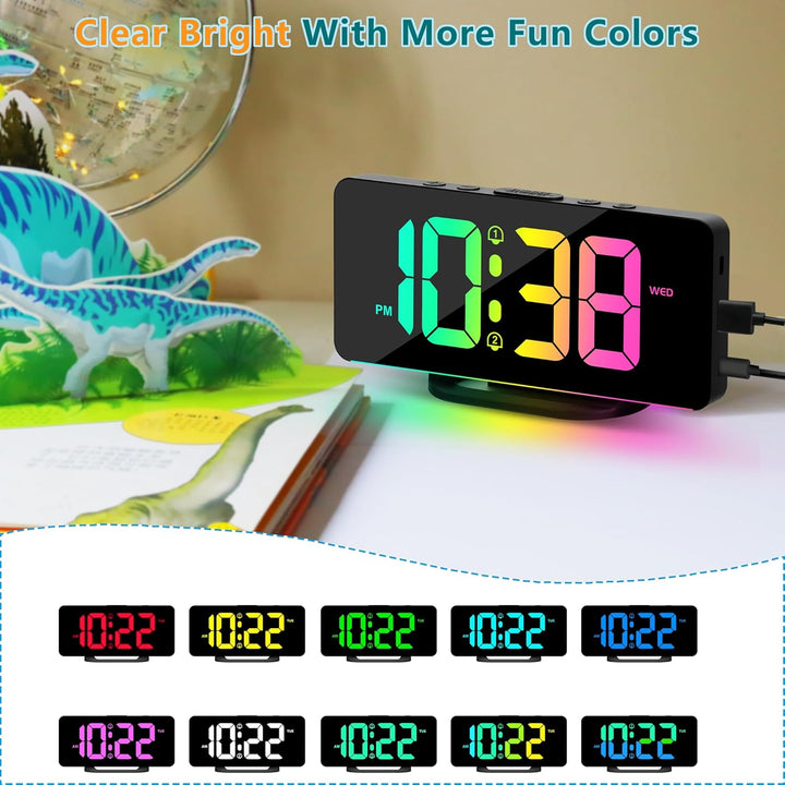 7-Inch Digital Calendar Day Clock with 19 Reminders – Claryon