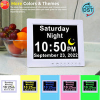 7-Inch Digital Calendar Day Clock with 19 Reminders – Claryon