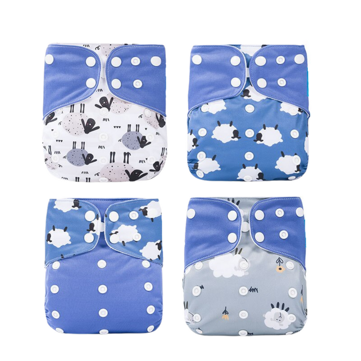 Reusable and leak-proof cloth nappies for babies – eco-friendly nappy pack