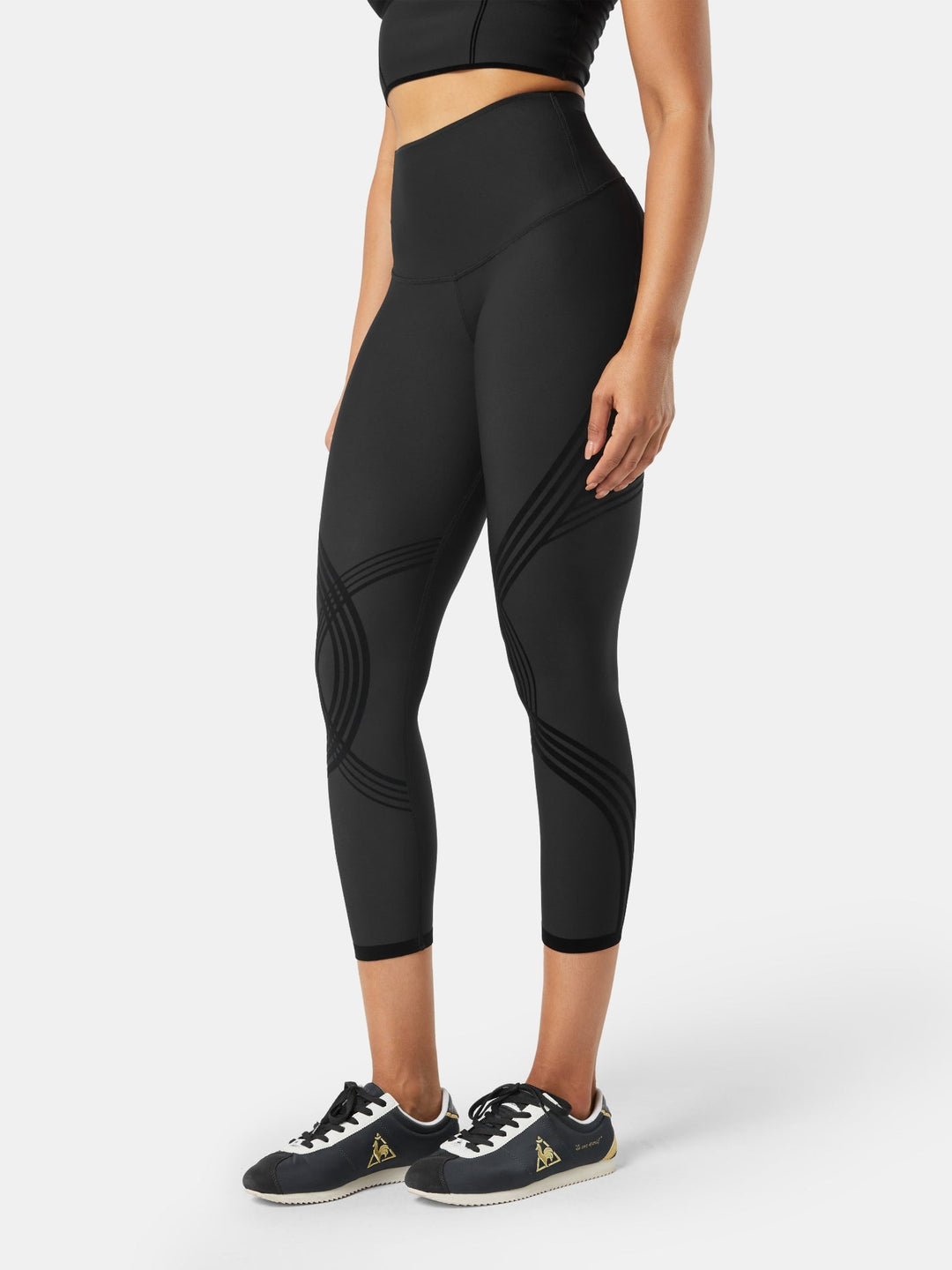 High-Waisted 7/8 Gym Leggings - Meredith