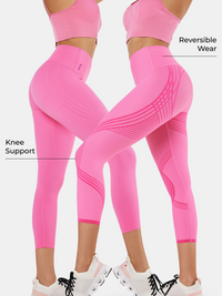 High-Waisted 7/8 Gym Leggings - Meredith