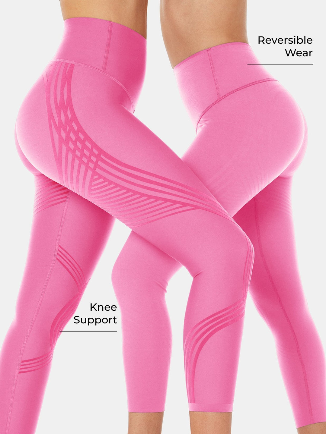 High-Waisted 7/8 Gym Leggings - Meredith